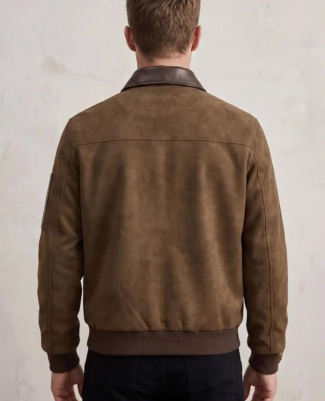 Vintage Aviator Leather Jacket