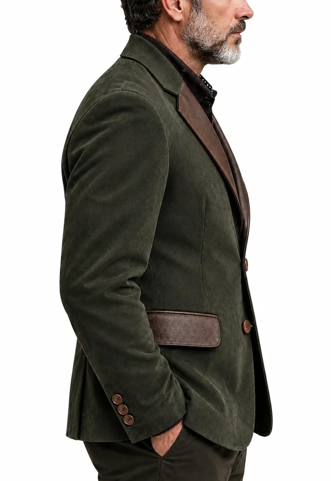 The Woodland Contrast Blazer