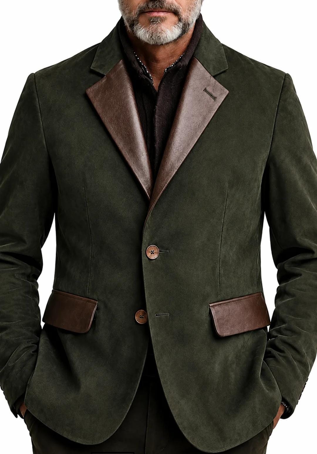 The Woodland Contrast Blazer