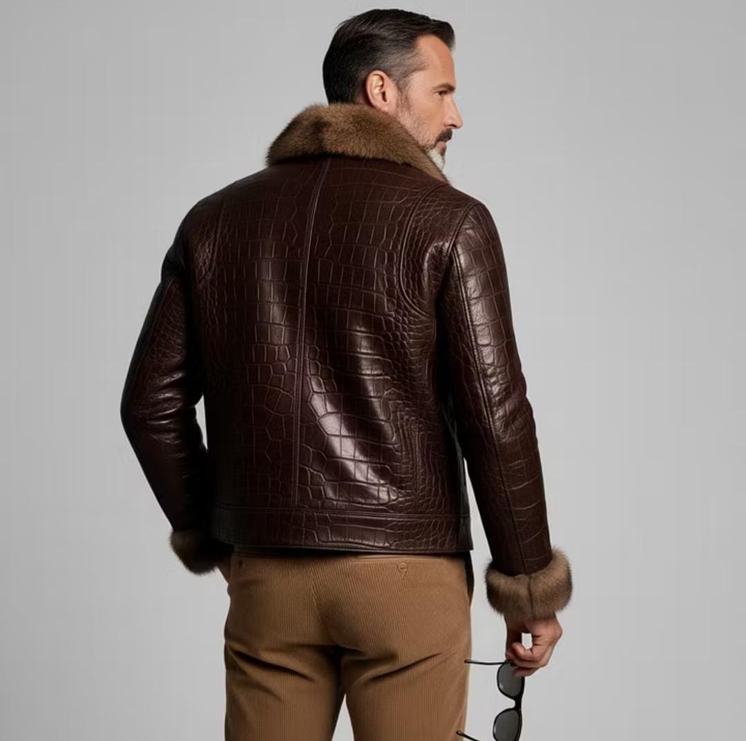 The Espresso Shearling Aviator