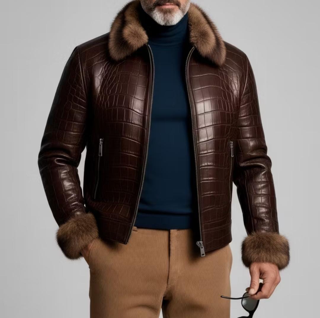 The Espresso Shearling Aviator