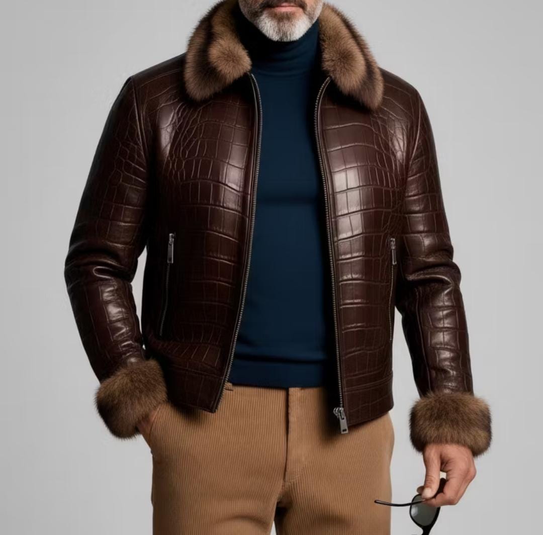 The Espresso Shearling Aviator