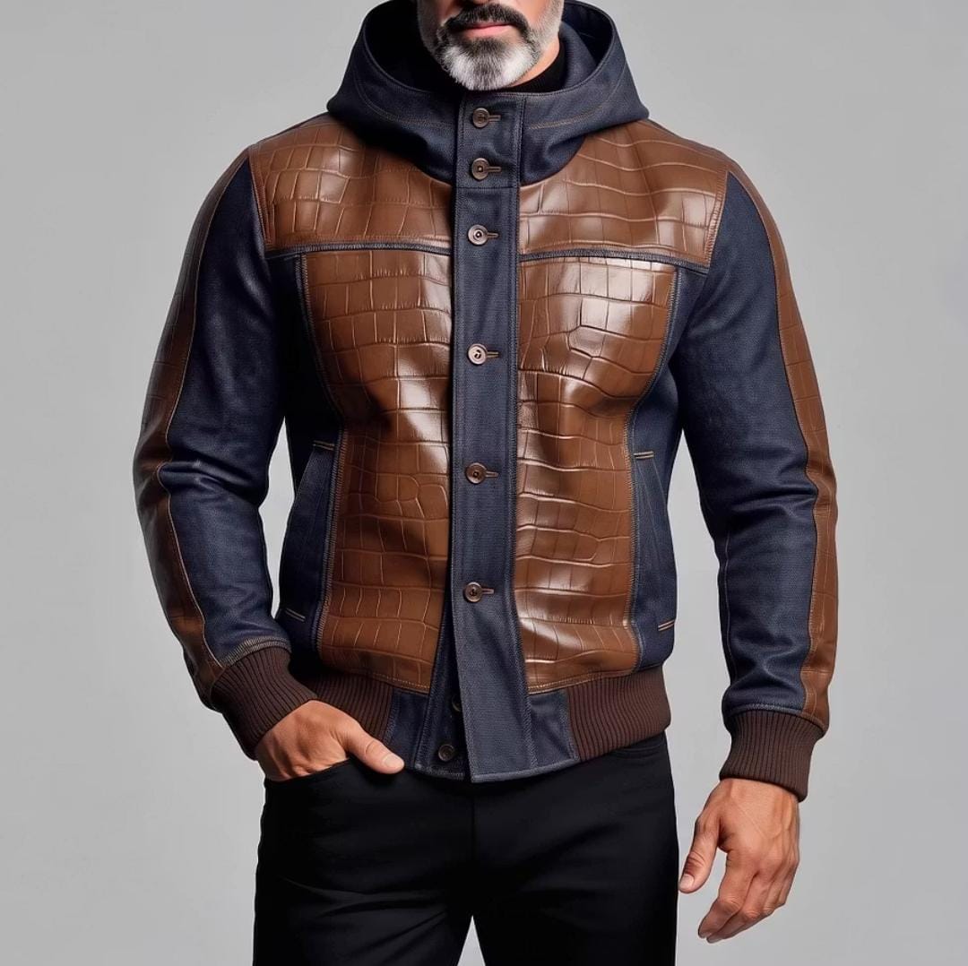 The Copper Crest Hooded Bomber