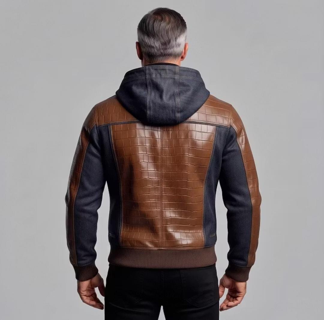 The Copper Crest Hooded Bomber
