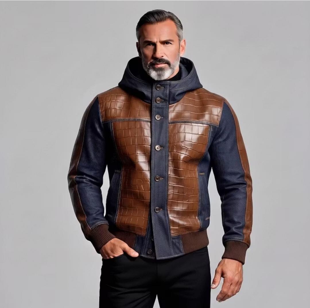 The Copper Crest Hooded Bomber