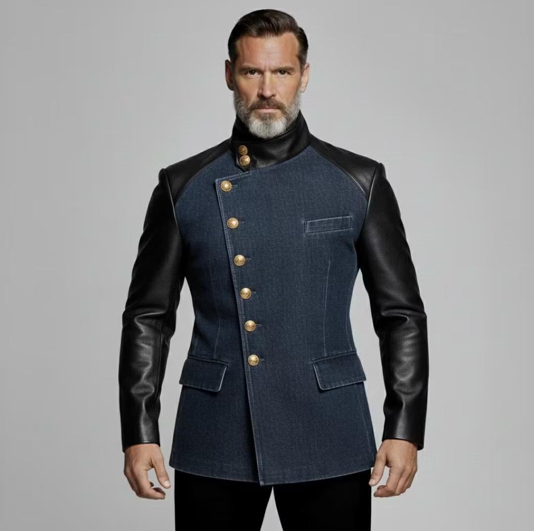 The Midnight Asymmetrical Jacket