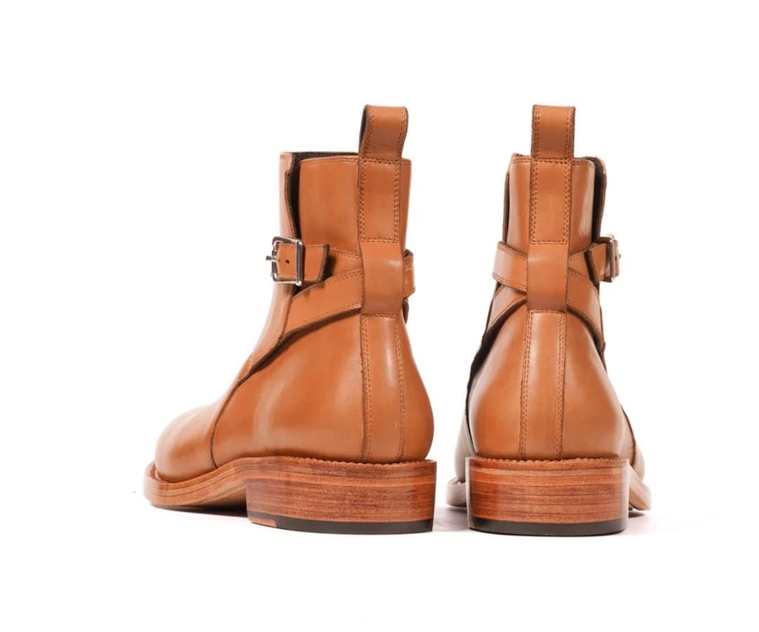 Tan Jodhpur Boots