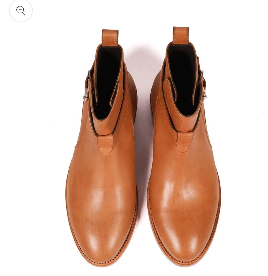 Tan Jodhpur Boots