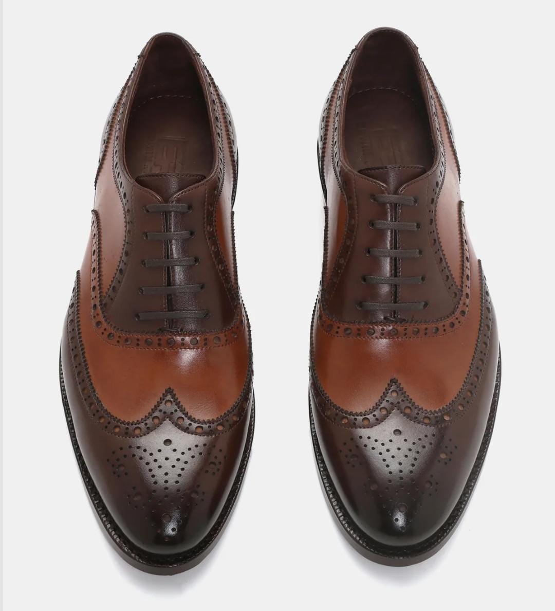 Brown Leather Oxford Shoes