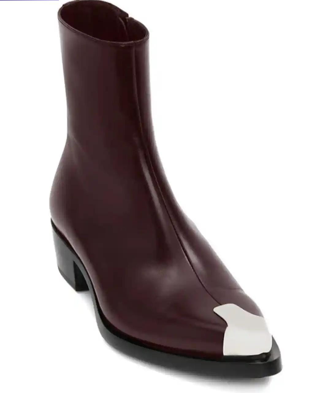Burgundy Chelsea Boots