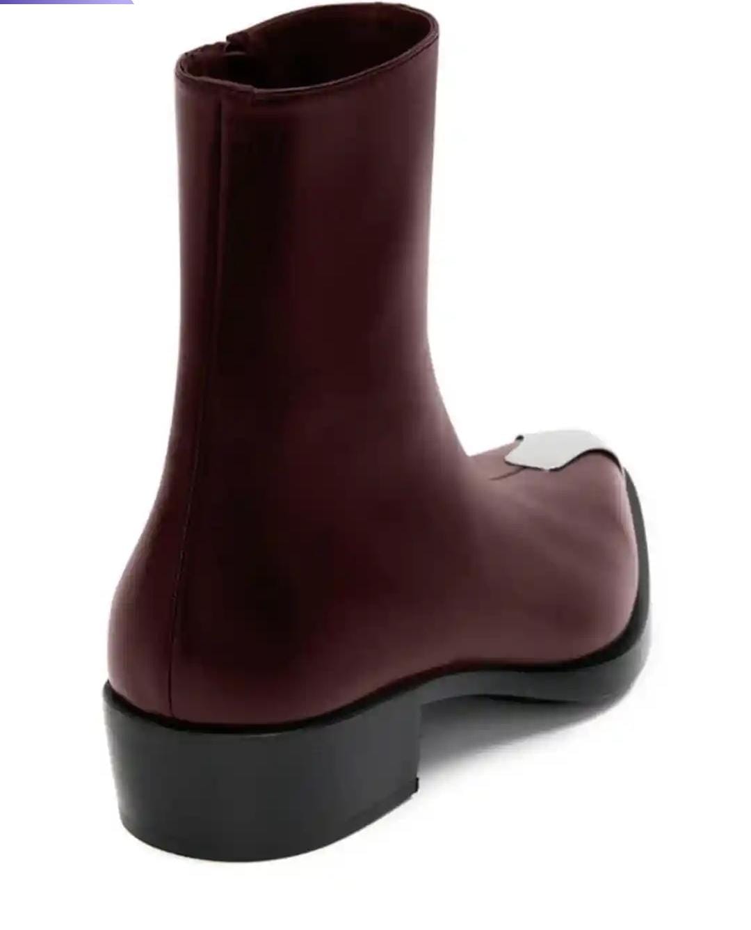 Burgundy Chelsea Boots