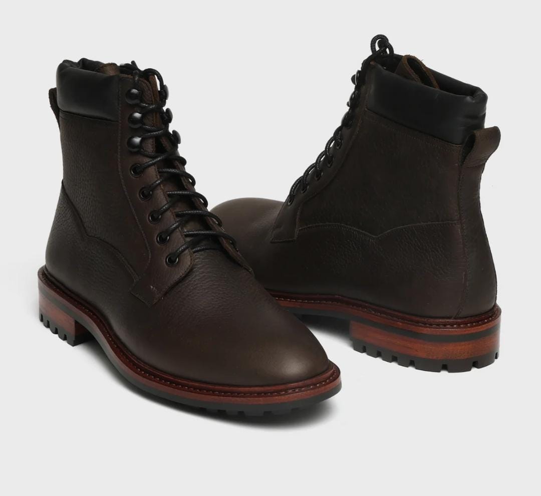 The Rugged Brown Combat Boots