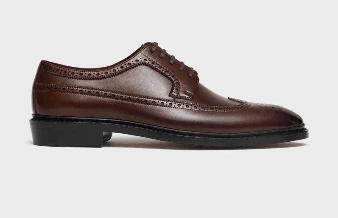 Cocoa Brown Derby Shoes