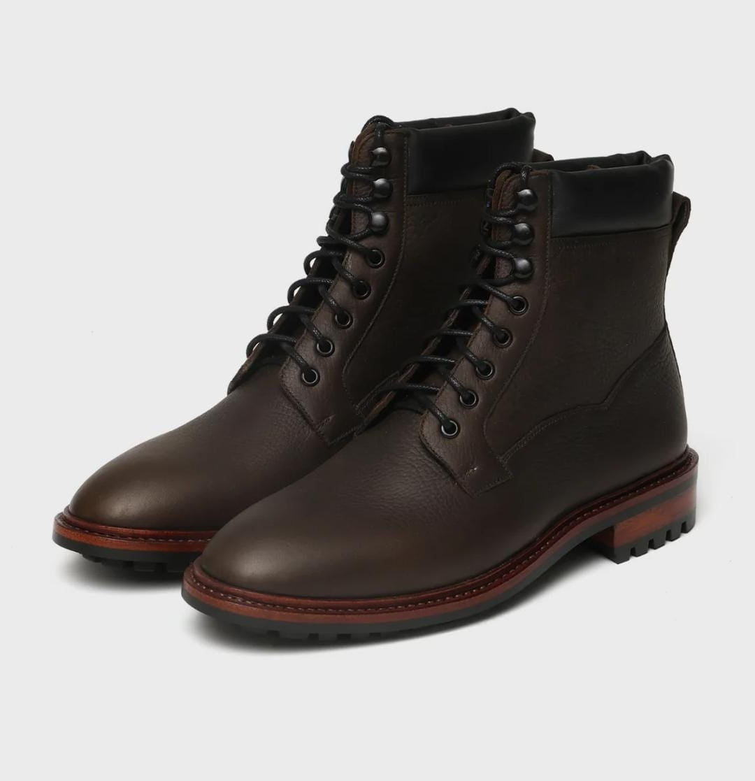 The Rugged Brown Combat Boots